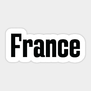 France French Sticker